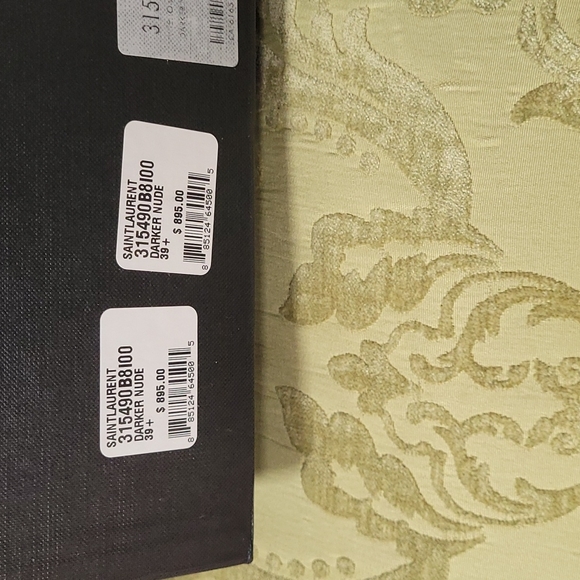 NWT Yves Saint Laurent Darker Nude Heels - Picture 6 of 7